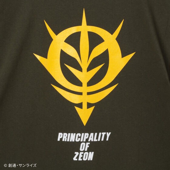 PRE-ORDER : Mobile Suit Gundam Principality of Zeon Army Mark Sports Series T-shirt