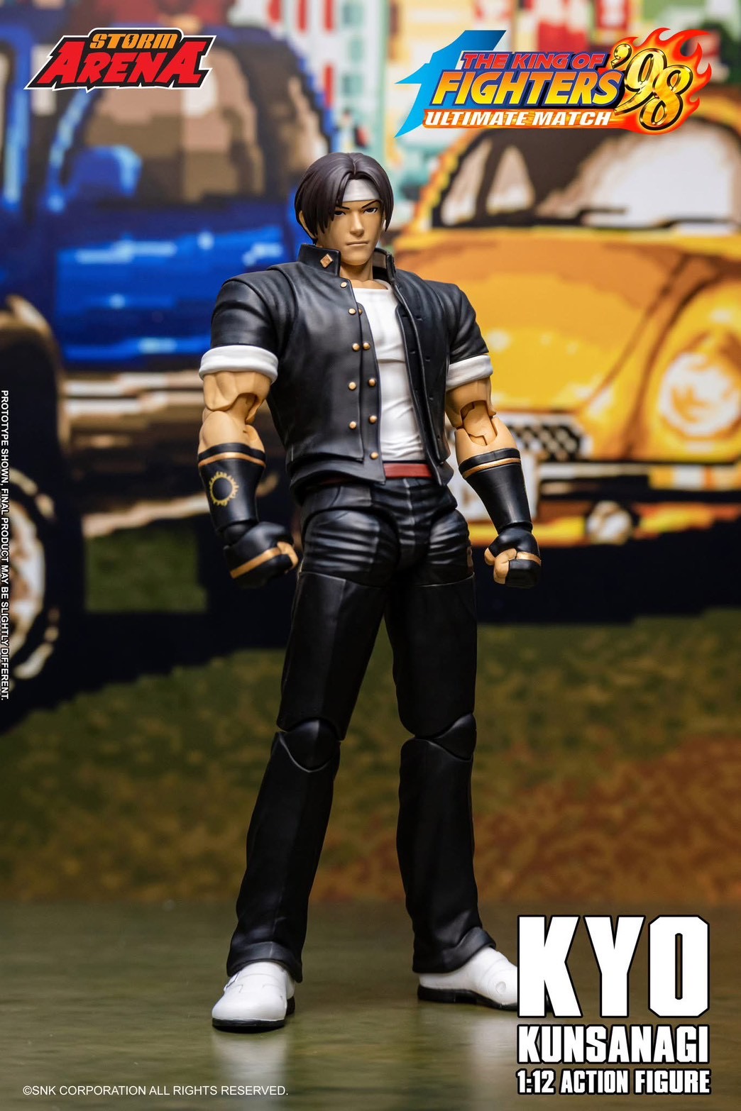 Pre-order : STORM ARENA The King Of Fighter’s 98um Kyo Kusanagi 1/12 Scale Action Figure by Storm Collectibles