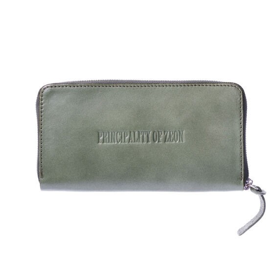 PRE-ORDER : Mobile Suit Gundam Relief Genuine Leather Long Wallet