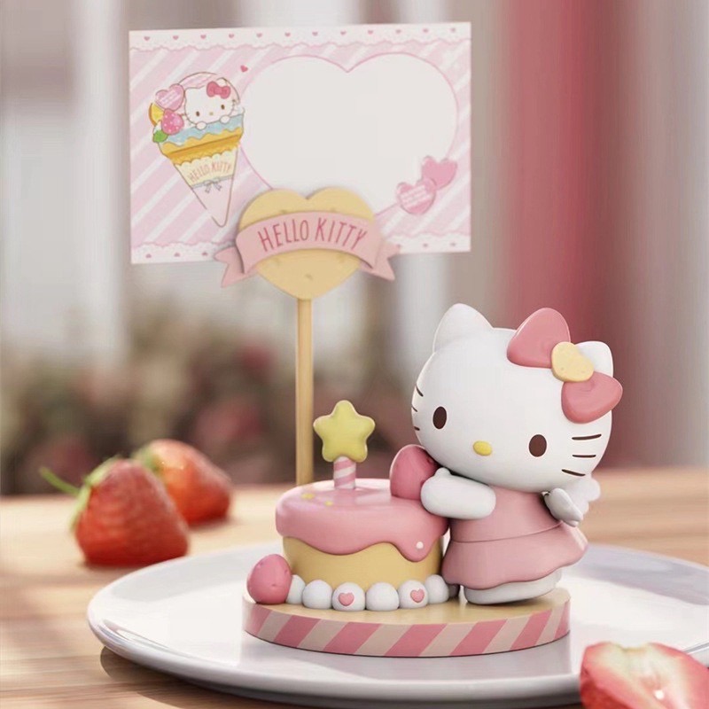 ที่เสียบการ์ด - Sanrio - Sanrio Family Dessert Series Card Holder