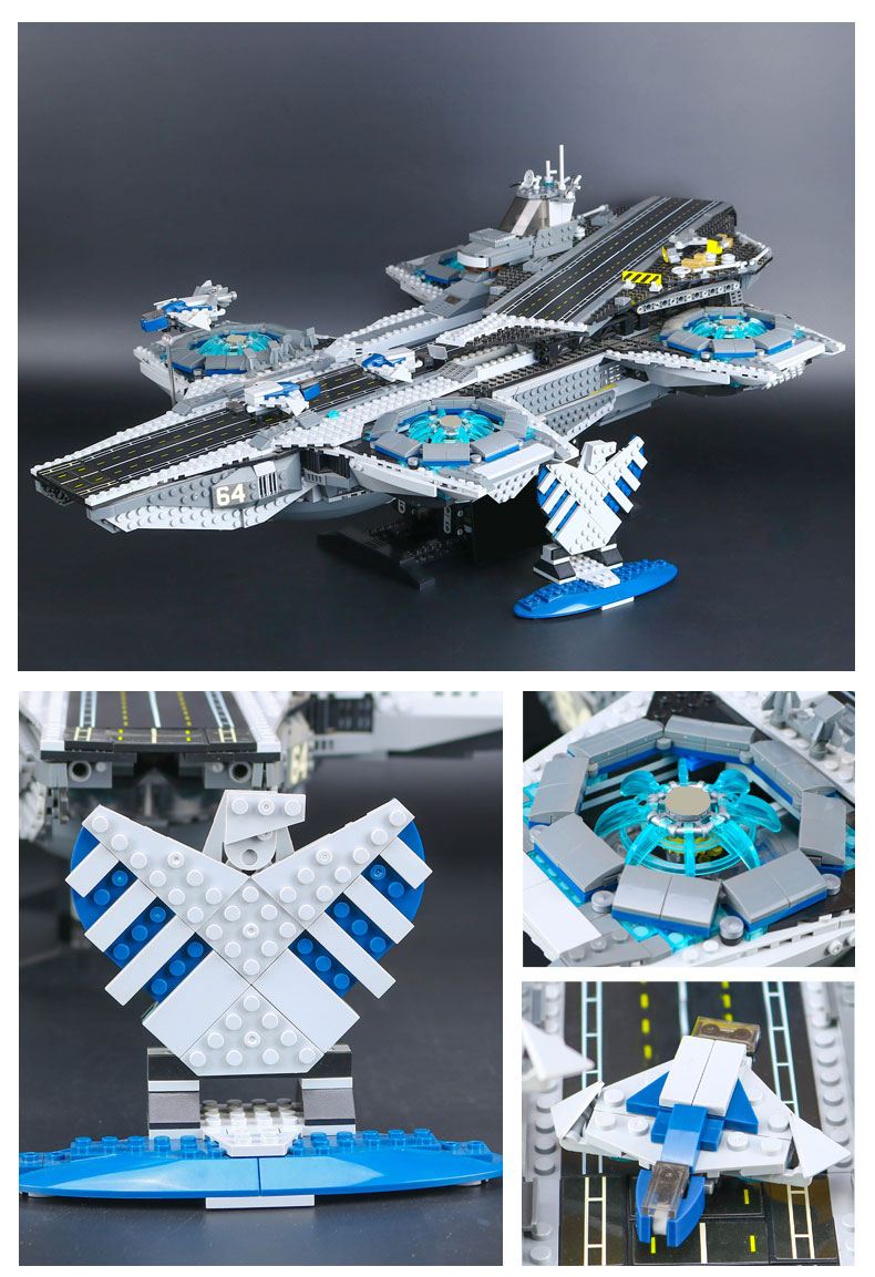 Lepin 07043 The SHIELD Helicarrier 3057pcs