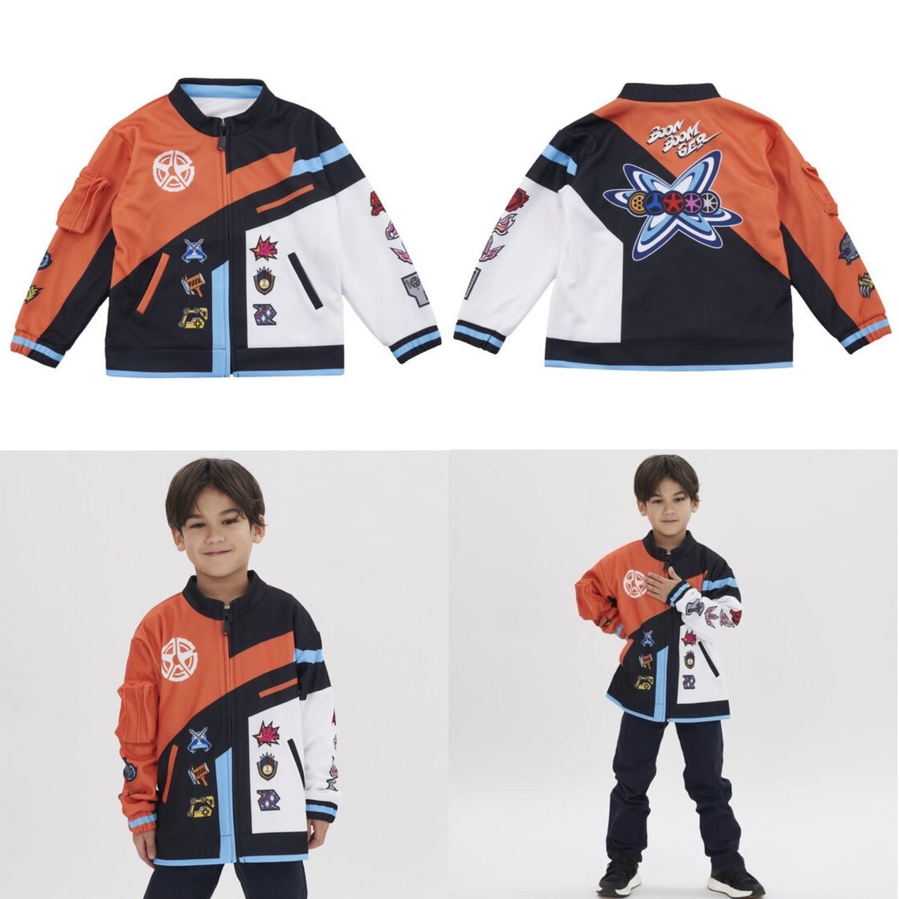 PRE-ORDER : Bakuage Sentai Boonboomger Champion Boonboomger Cosplay Jacket for Children