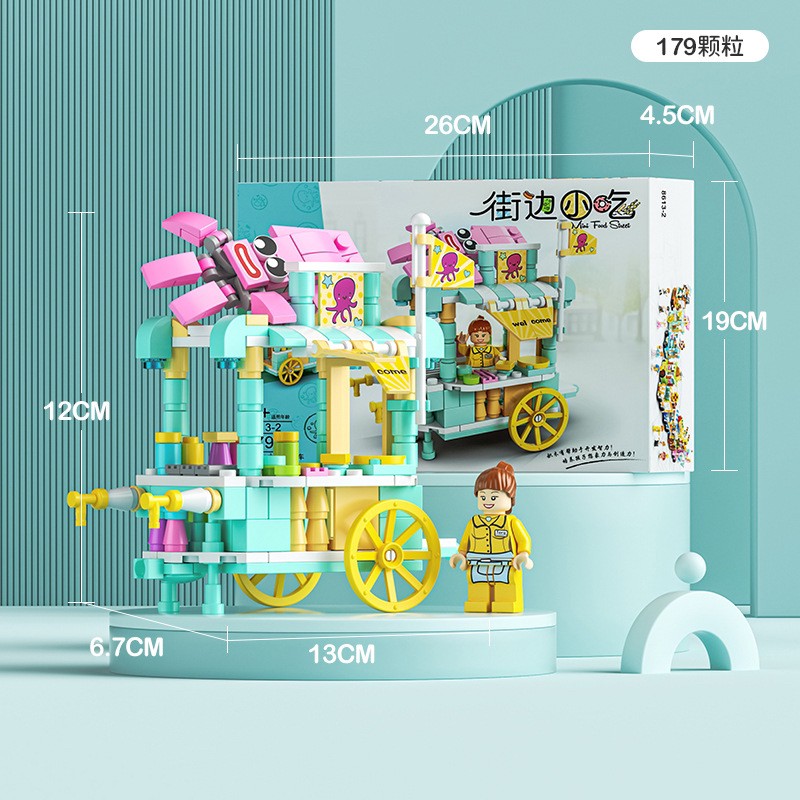 Mini Street View - Lele Brothers 8537, 8613 Fast Food & Food Truck - KFC, McDonald, Starbucks, Walmart’s