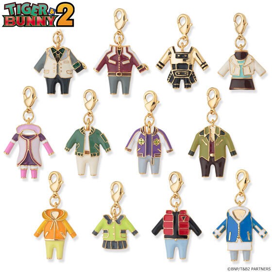 PRE-ORDER : TIGER & BUNNY 2 Accessory Charm (12 types in total)