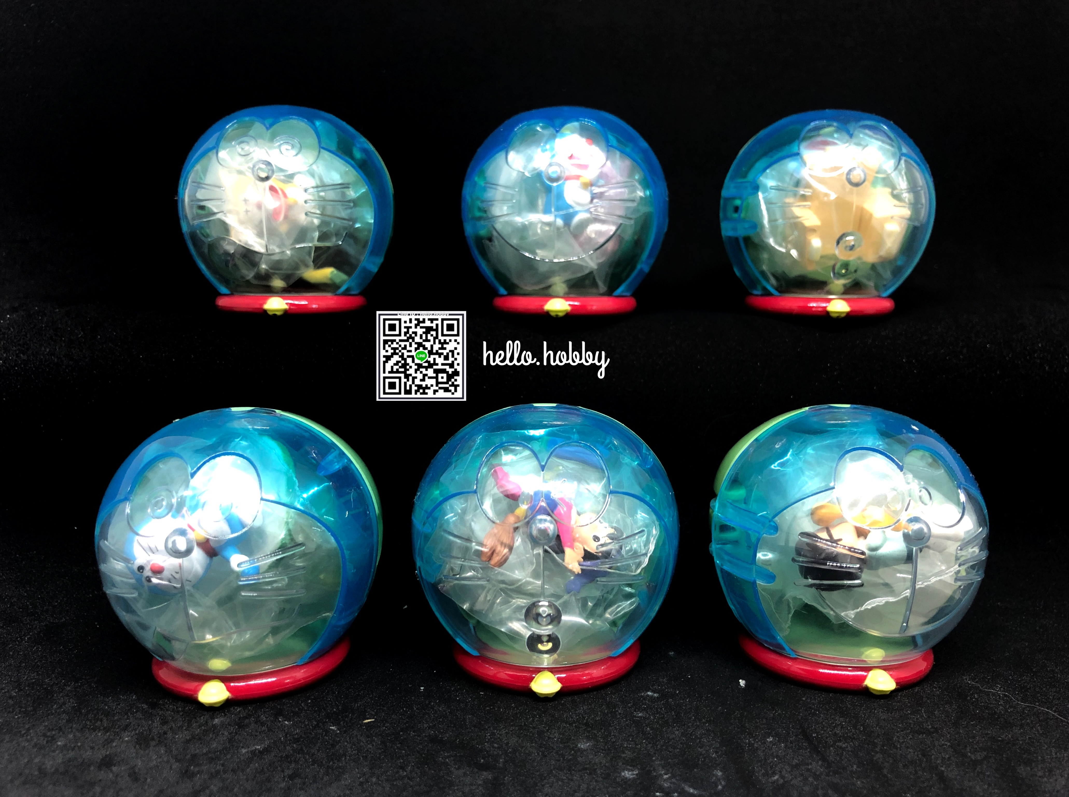 Gashapon - กาชาปอง Doraemon Totem Dome Part 2 Gashapon / Capsule Toy (Set of 6)