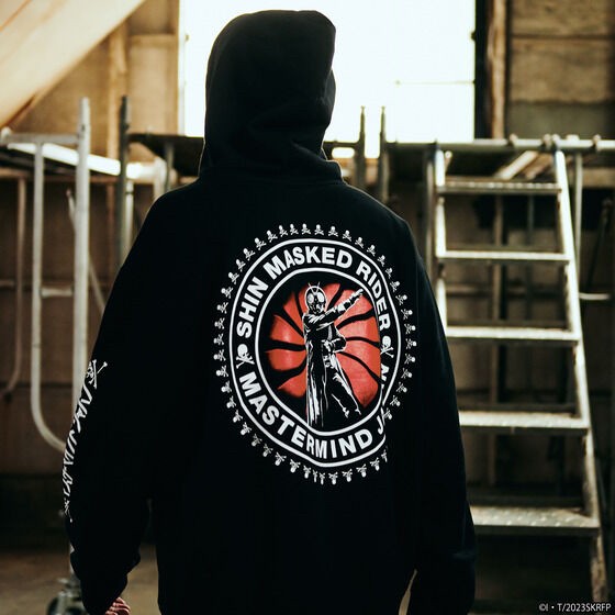 PRE-ORDER : "Shin Kamen Rider" mastermind JAPAN Zip Hoodie Circle Pattern