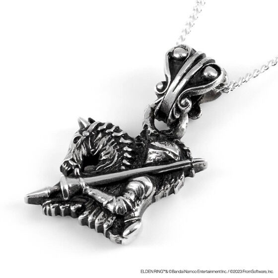 PRE-ORDER : ELDEN RING x LEATHERS AND TREASURES Lance's Talisman Necklace