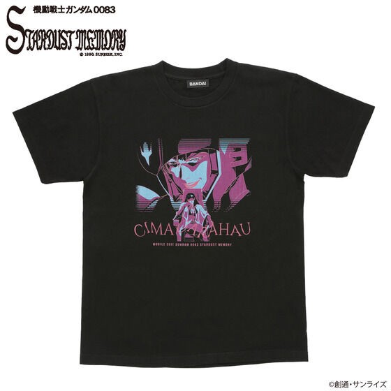 PRE-ORDER : Mobile Suit Gundam 0083 STARDUST MEMORY Cima Garahau Item T-shirt