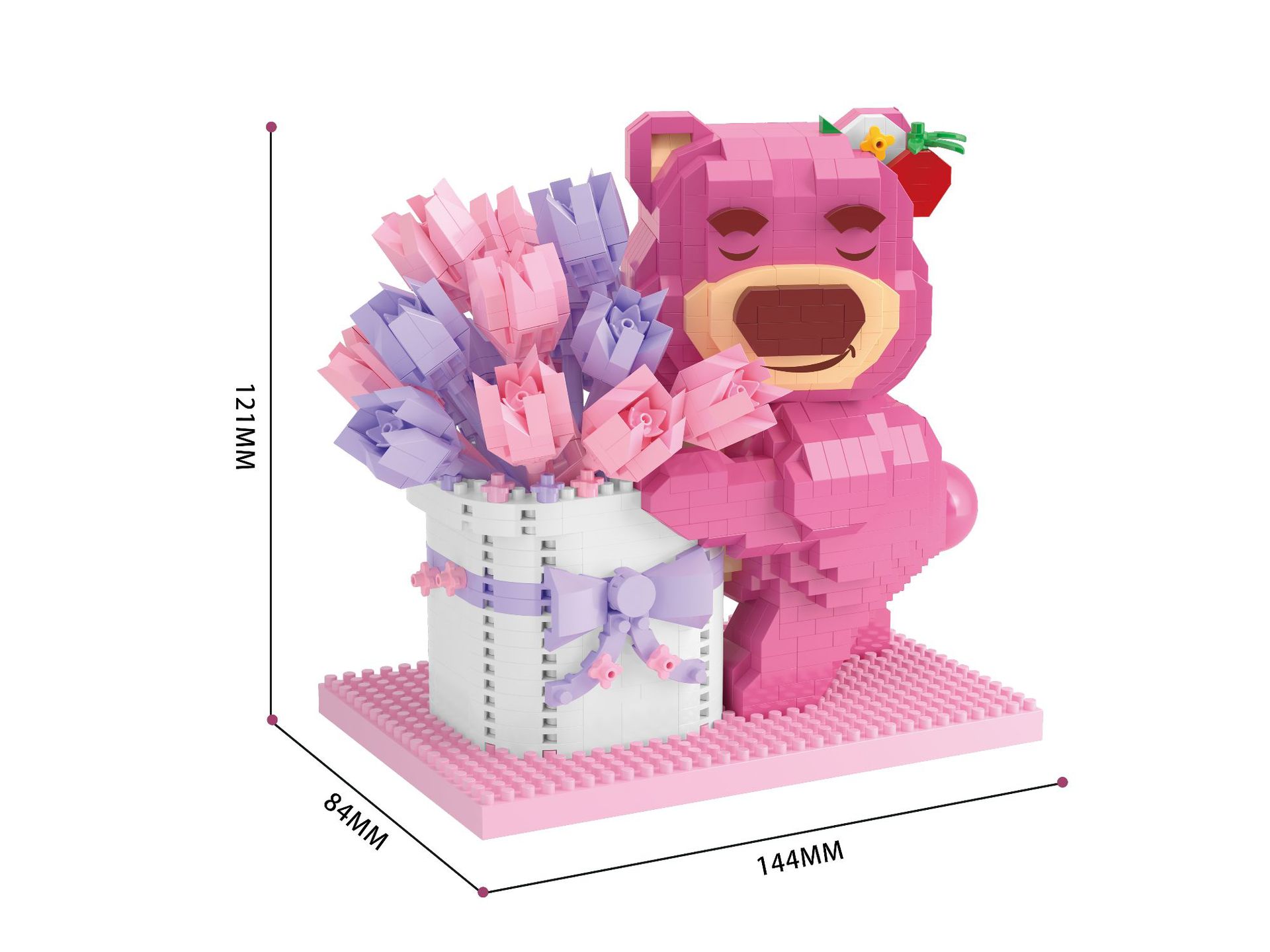 210593 Toy story Lotso Pen Case 1236pcs