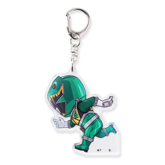 PRE-ORDER : Zyuden Sentai Kyoryuger Running Deformed Series Acrylic Keychain