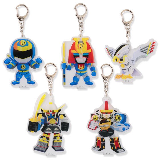 PRE-ORDER : Ninja Sentai Kakuranger Deformed Acrylic Stand (11 types in total)