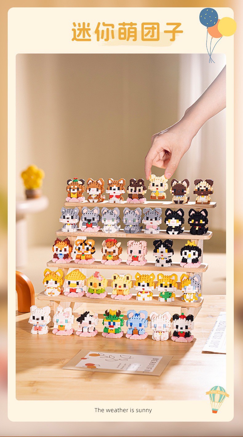 NLMN M83-M116 Cute Zoo