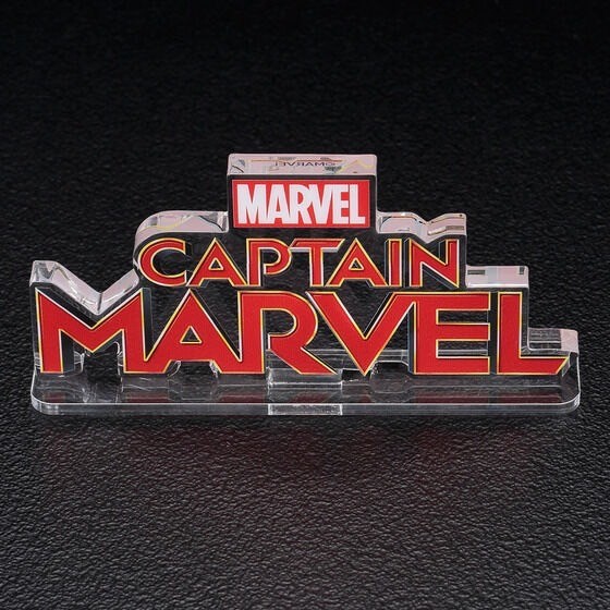 PRE-ORDER : Acrylic Logo Display EX Captain Marvel Logo