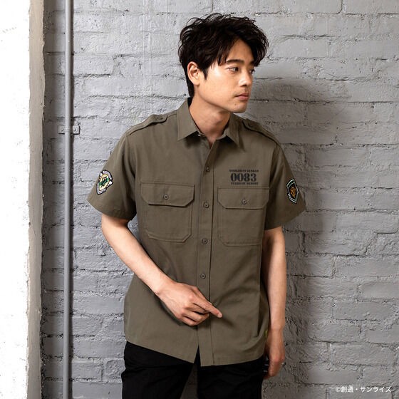 PRE-ORDER : STRICT-G.ARMS "Mobile Suit Gundam 0083 STARDUST MEMORY" Short Sleeve Shirt