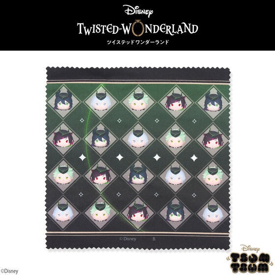 PRE-ORDER : Hapikuro! Disney Twisted Wonderland Tsum Tsum Multi Cloth (Random)