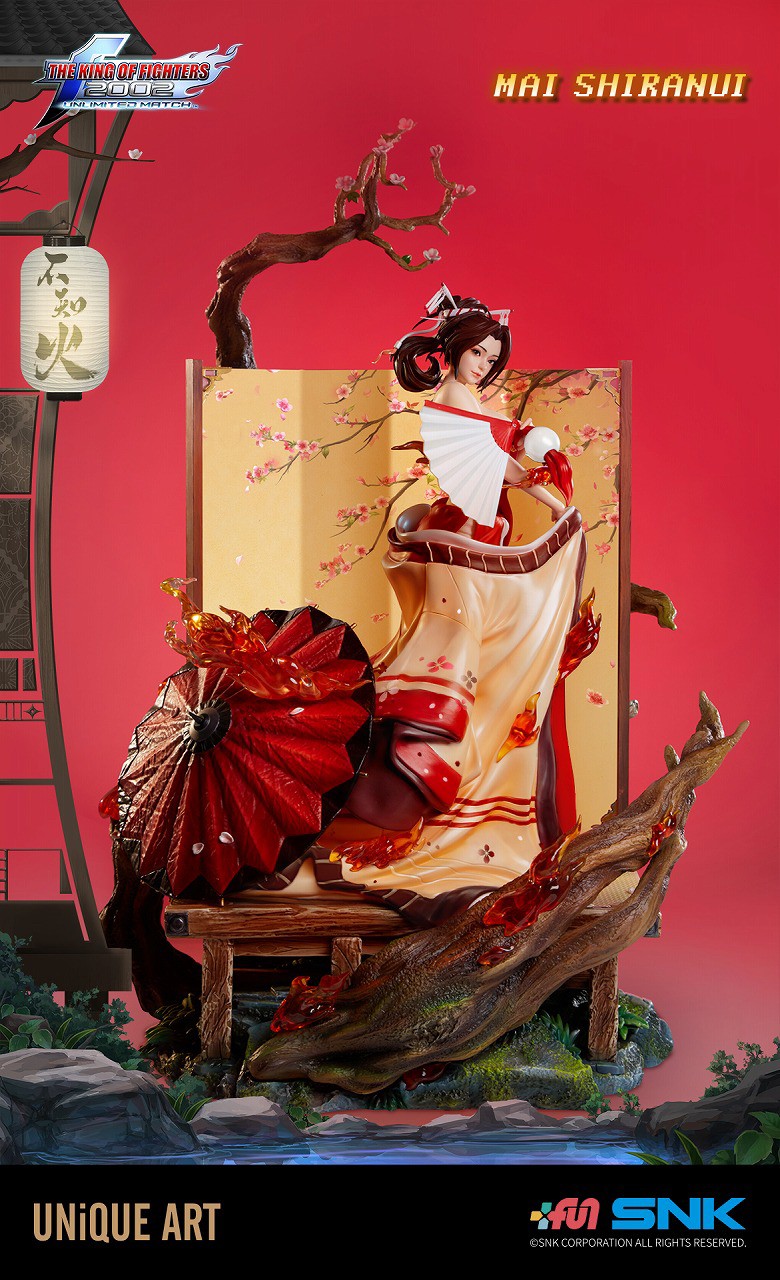 Pre-order : The King Of Fighters 2002 Unlimited Match: Mai Shiranui 1/4 Scale Figure by UNIQUE ART STUDIO / Kaitendoh