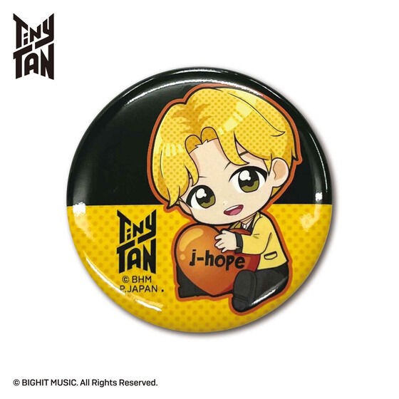 PRE-ORDER : TinyTAN Butter ver. Gyugyutto Trading Can Badge