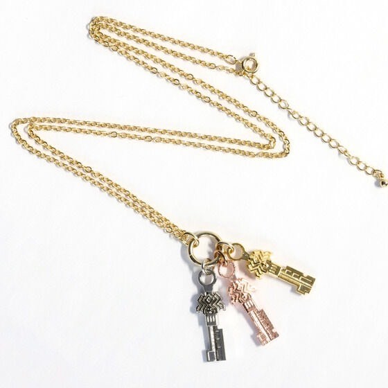 PRE-ORDER : Ohsama Sentai King-Ohger Jeramie Brasieri Key Motif Necklace