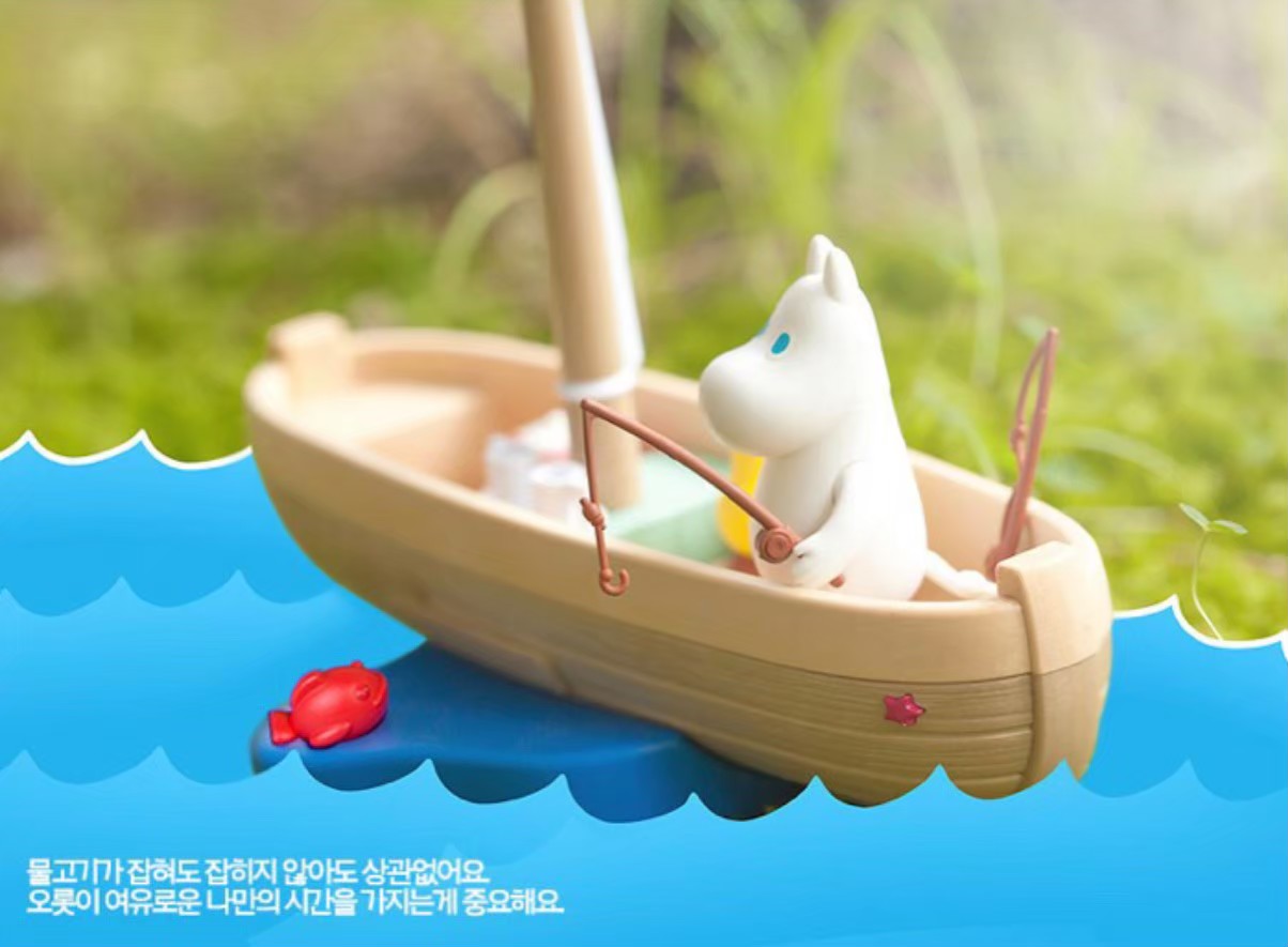 ฟิกเกอร์ Moomin Collection Vol.1-5 by Academy Hobby Model Kits