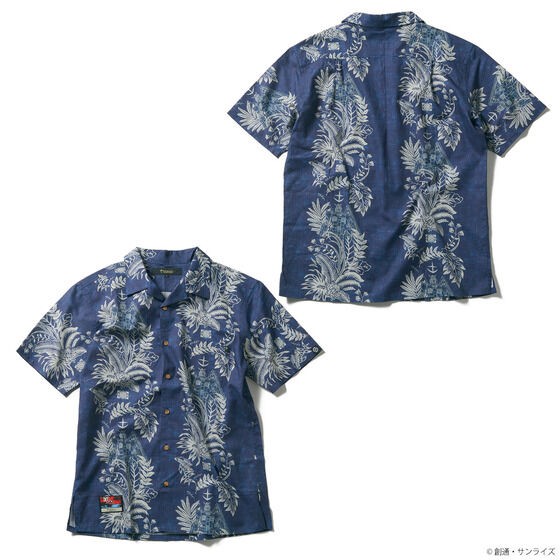 PRE-ORDER : STRICT-G PAIKAJI "Mobile Suit Gundam Cucuruz Doan's Island" Aloha Shirt