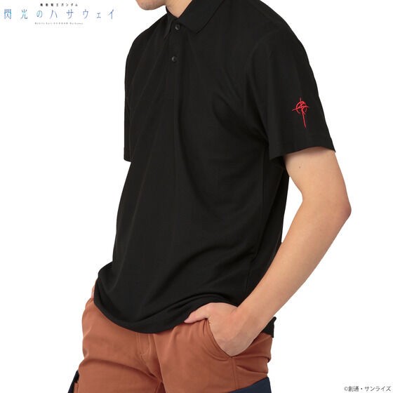 PRE-ORDER : Mobile Suit Gundam: Hathaway's Flash Muffy Polo Shirt