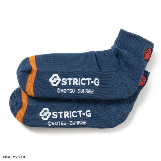PRE-ORDER : STRICT-G BASIC "Mobile Suit Gundam SEED FREEDOM" Socks 3P Set with Embroidered Mark