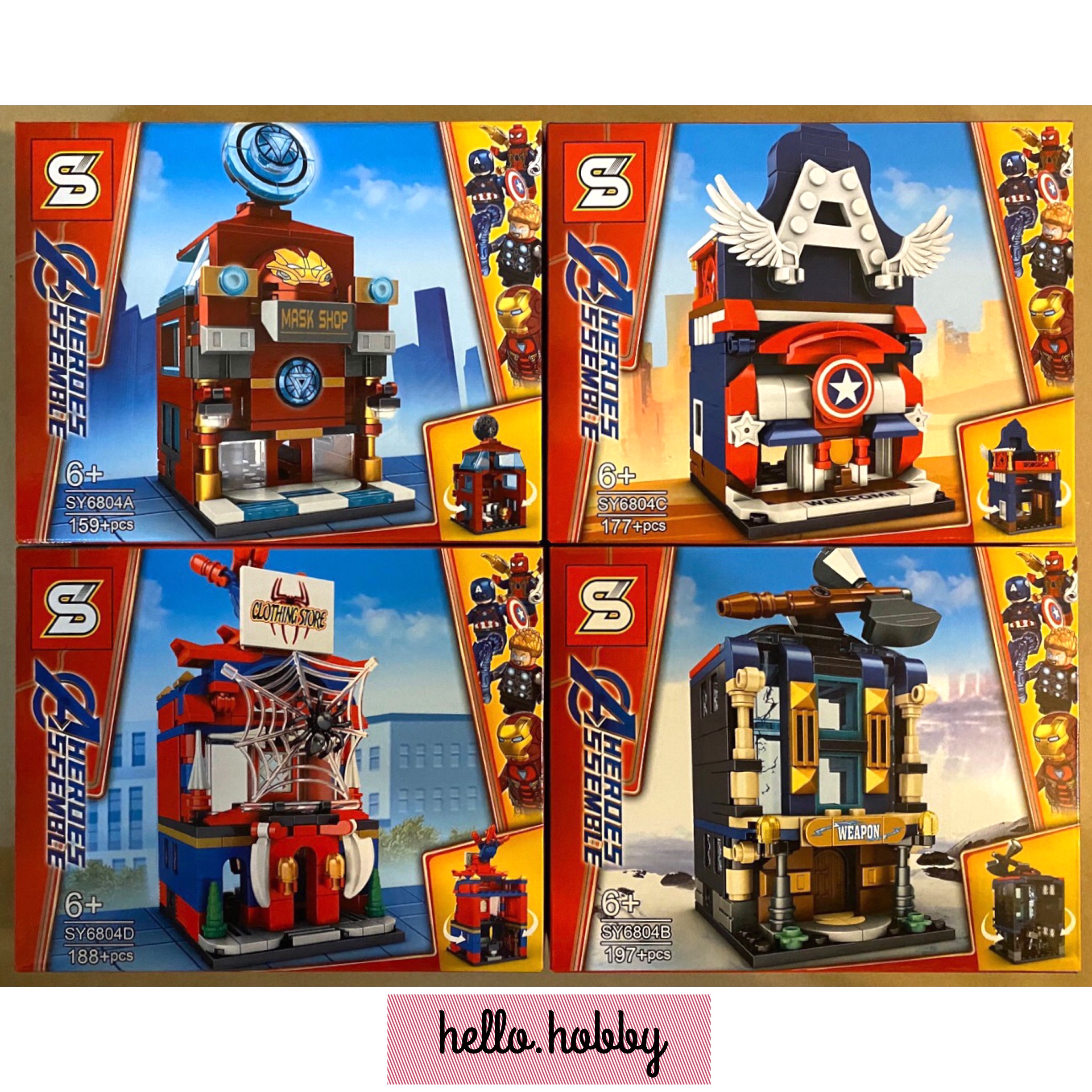 Sy 6804 Avengers Mini Street