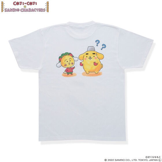 PRE-ORDER : Coji-Coji x Sanrio Characters T-shirts (3 types in total)