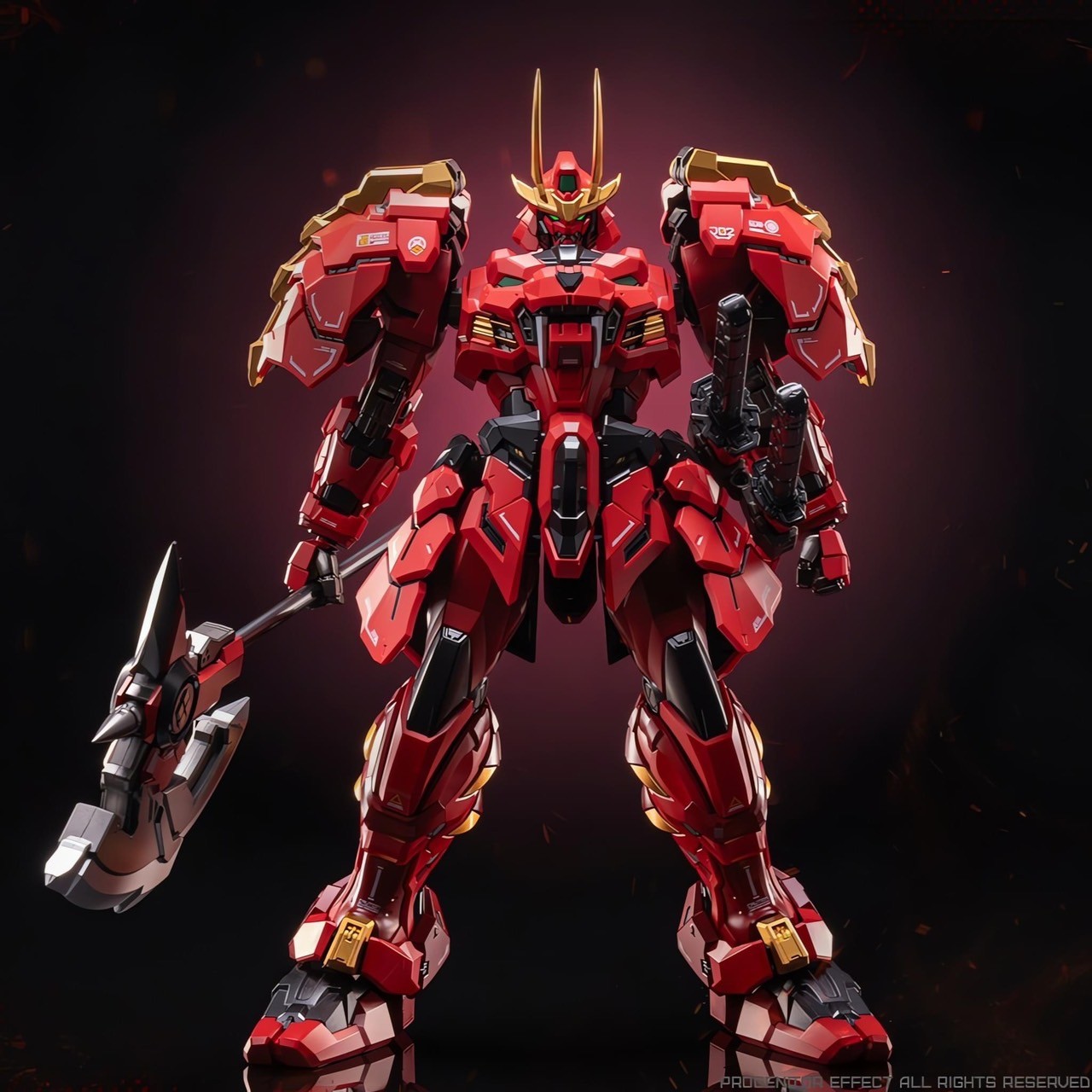 Pre-order : 1/100 Progenitor Effect MCT-J02 Illustrious Class Takeda Shingen by MOSHOWTOYS