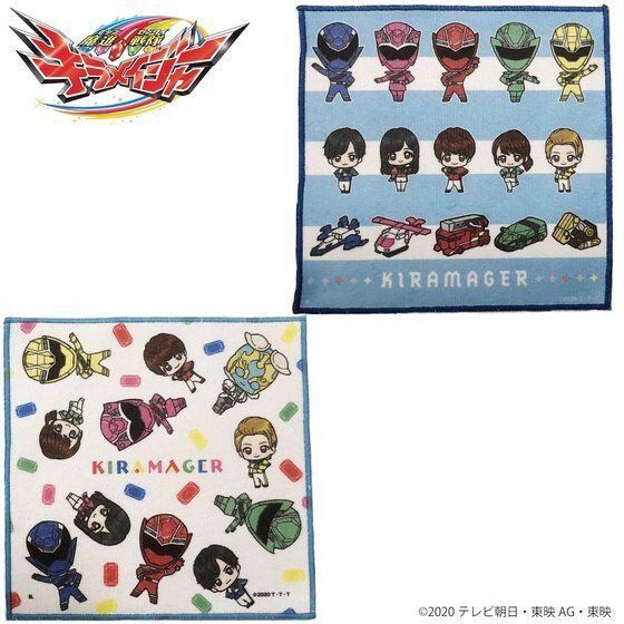 PRE-ORDER : Mashin Sentai Kiramager Deformed Mini Towel
