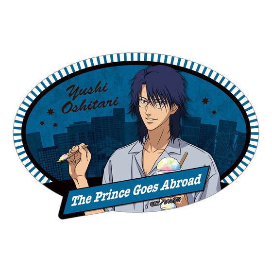 PRE-ORDER : New Prince of Tennis The Prince Goes Abroad Luggage Sticker Set