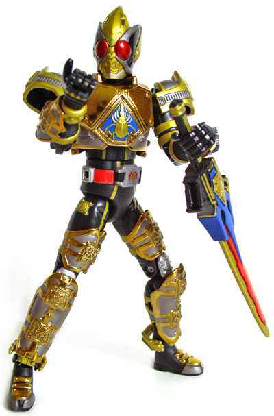 Souchaku Henshin Series GD-86 Masked Rider Blade Kingform by Bandai
