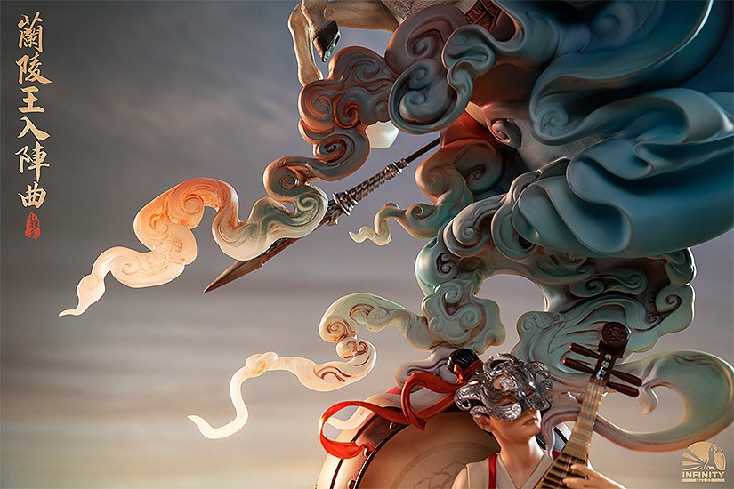 Pre-order : Elegant Beauties Series - Prince Lanling in Battle by Infinity Studio