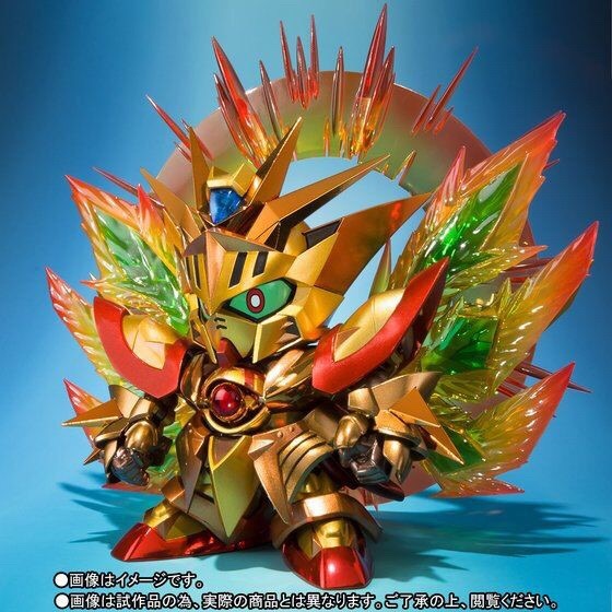 PRE-ORDER : SDX SOLAR KNIGHT GOD GUNDAM MEIKYOSHISUI GOLD VERSION