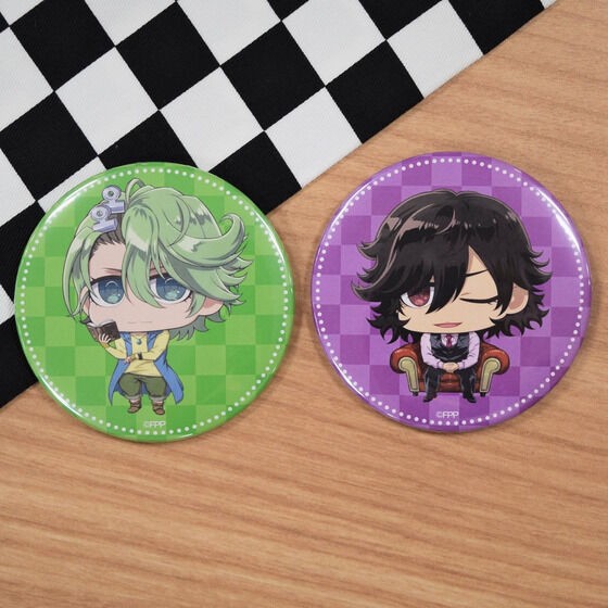 PRE-ORDER : Futo Detectives -Welcome to FUUTO- Chimi Chara Tin Badge Set