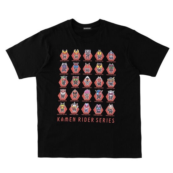 PRE-ORDER : Kamen Rider Geats & Kamen Rider Series Deformed T-shirt