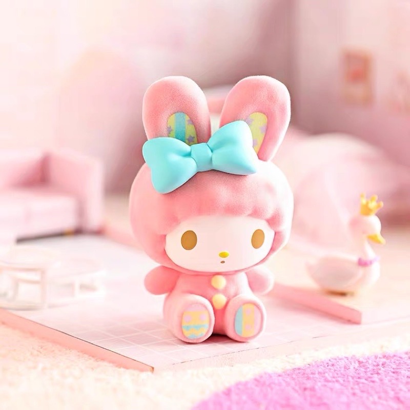 Sanrio Characters Rabbit Flocking Series by Miniso (Set of 6)