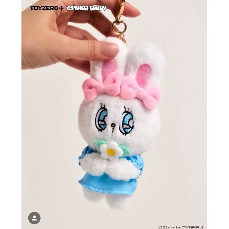 Esther Bunny Sweet Date Series Plush Keychain by Toyzero+