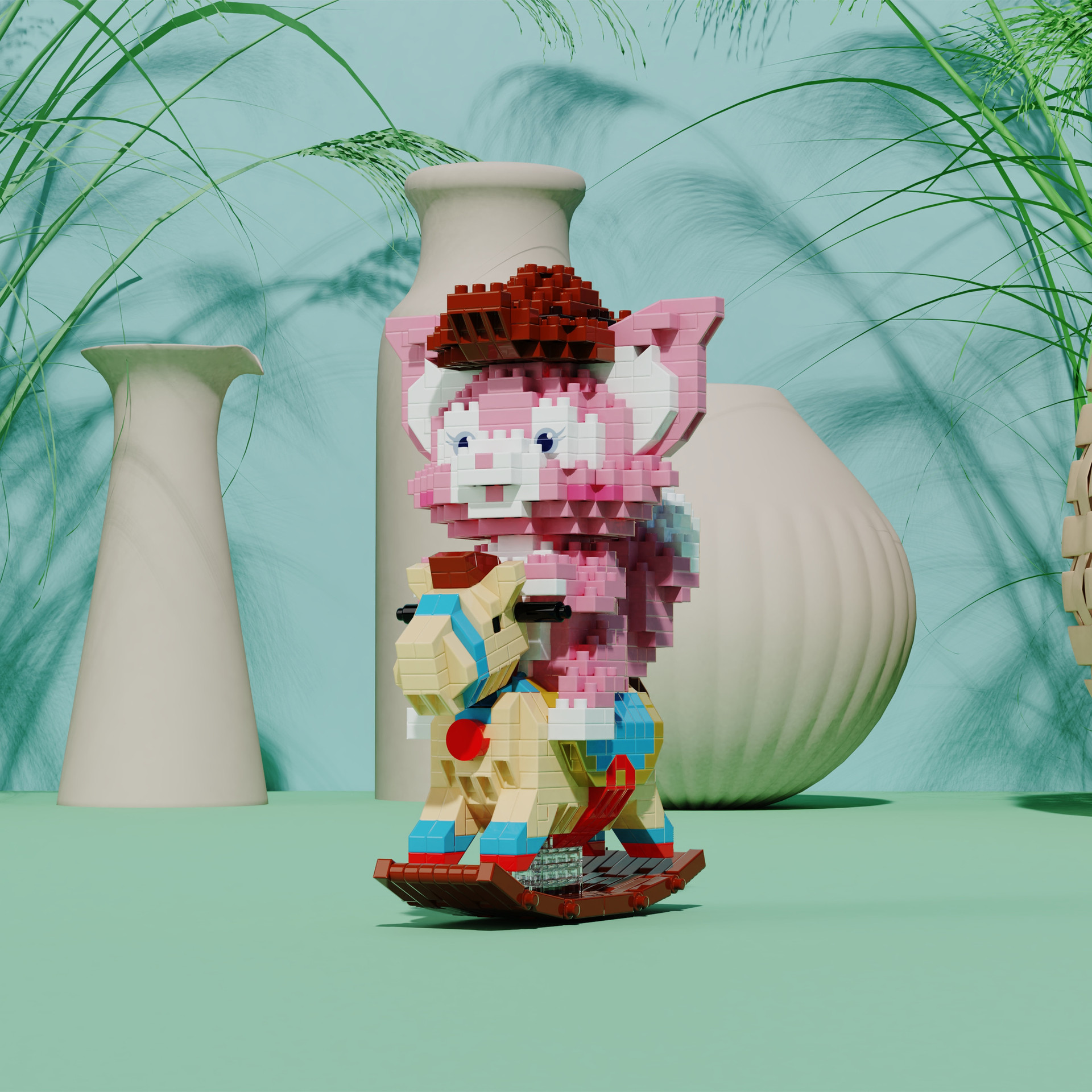 Gejia 6057 - Disney - Duffy and friends - Linabel Rocking Horse