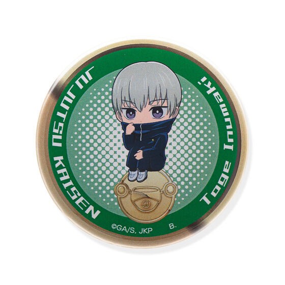 PRE-ORDER : [Hapikuro!] Jujutsu Kaisen Chokonto Nokkari Mini Character Can Badge (22 types in total) (Random)