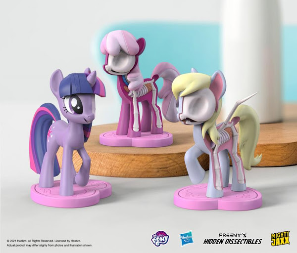 Blind Box - Freeny's Hidden Dissectibles: My Little Pony (Series 2) by Mighty Jaxx (set of 6+3secrets)