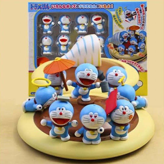 Doraemon Darake Stacking Mini Figure Balance Game by Epoch