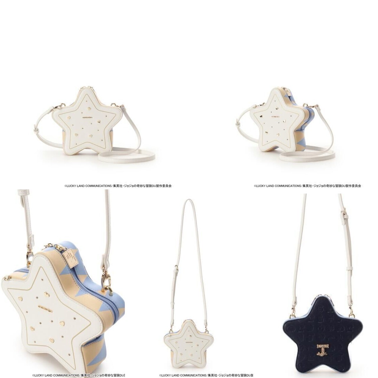 PRE-ORDER : SAMANTHAVEGA x Anime "JoJo's Bizarre Adventure: Diamond is Unbreakable" Collection Star / Heart / Egg Shoulder Bag