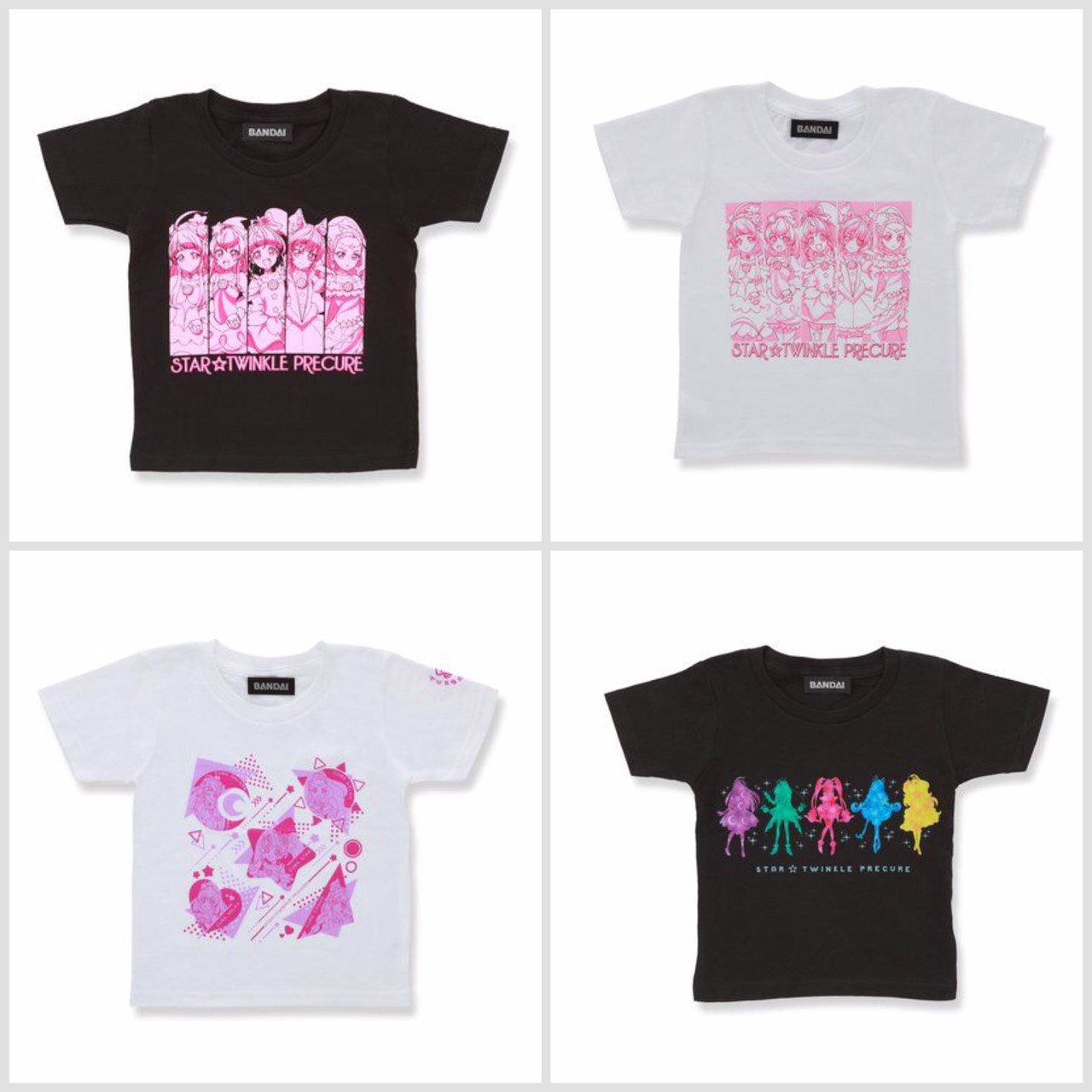 PRE-ORDER : Star ☆Twinkle Precure Parent and child T-shirt (for children)