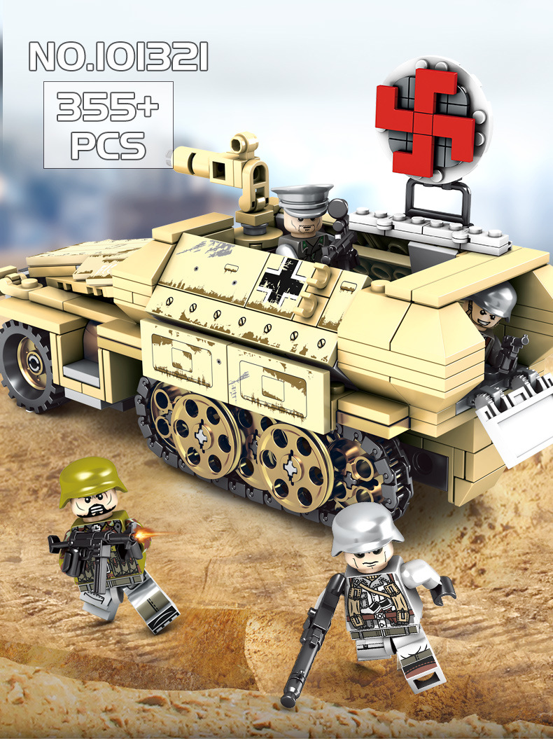 Sembo 101321 Military Tank 355pcs