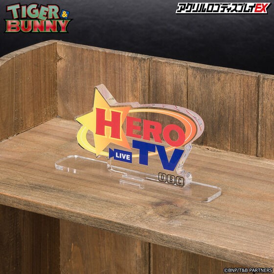 PRE-ORDER : Acrylic Logo Display EX TIGER & BUNNY HERO TV