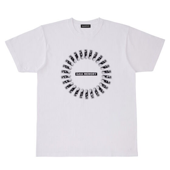 PRE-ORDER : Kamen Rider W Gaia Memory T-shirt