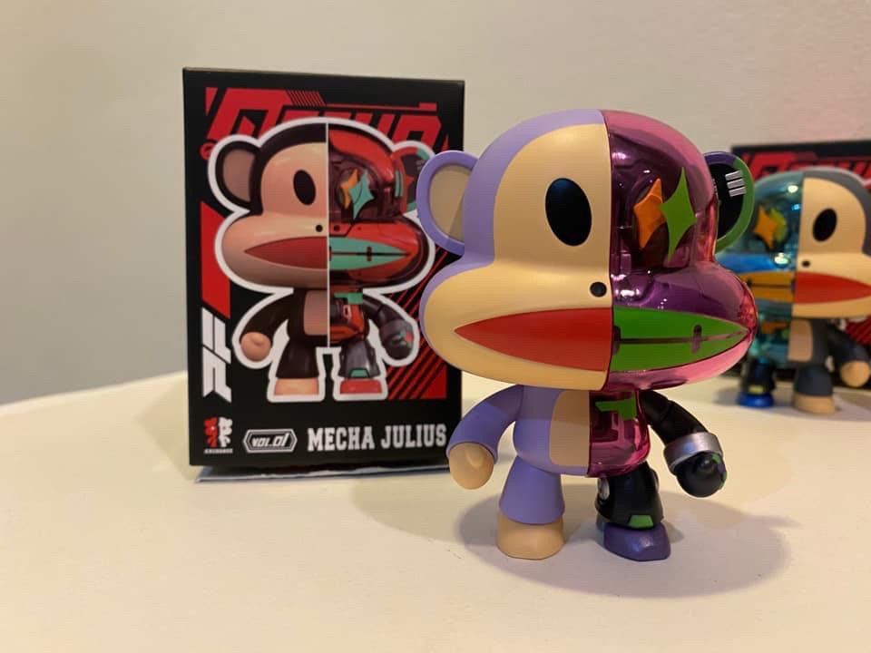 Blind Box - Mecha Julius Paul Frank Collection by Lamtoys (6+1secret)