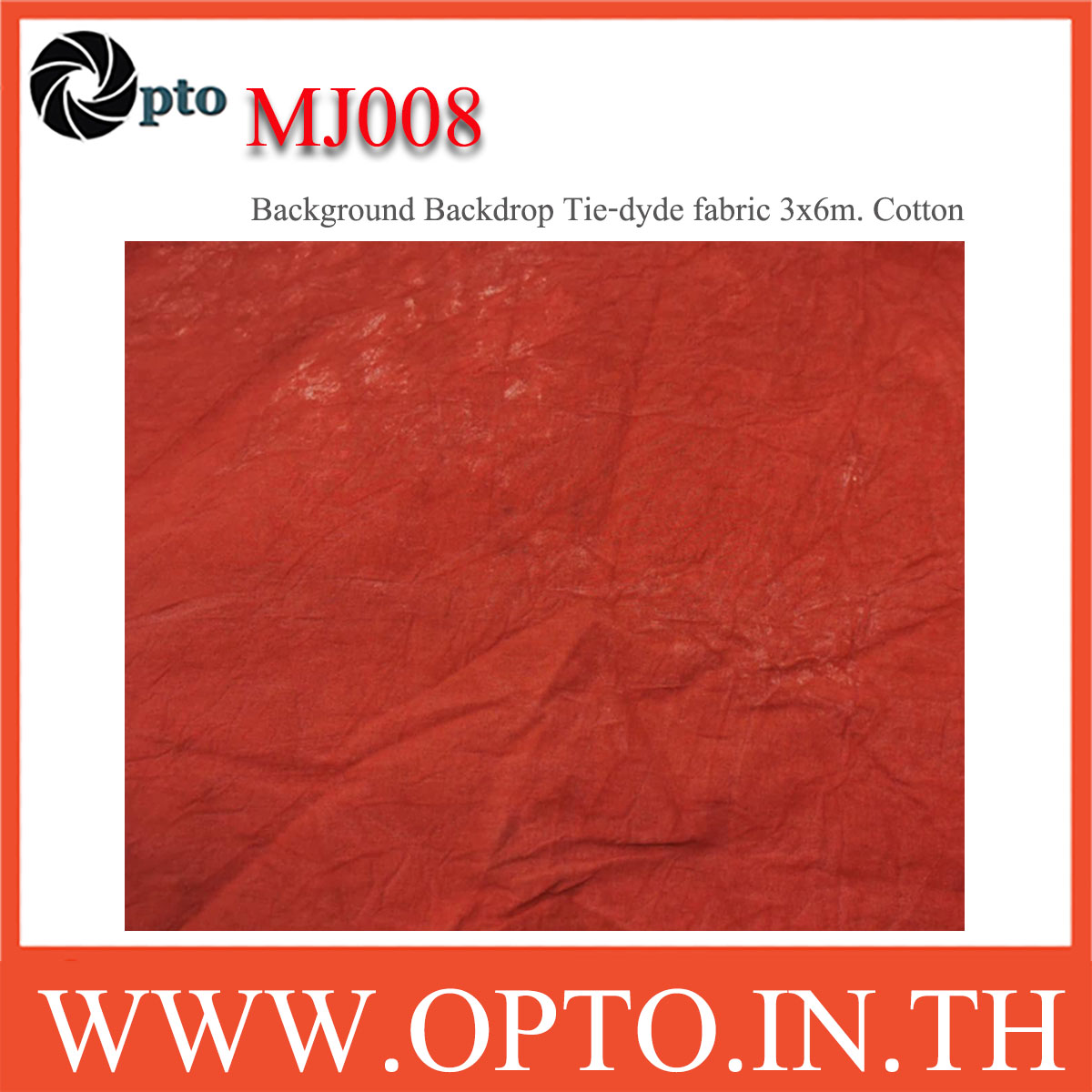 MJ008 Background Backdrop Tie-dyde fabric 3x6m. Cotton For Studio ฉากหลังเพ้นท์ลายสำหรับถ่ายภาพ