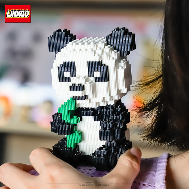 Linkgo 68243 Panda 390pcs (แบบเฟือง)